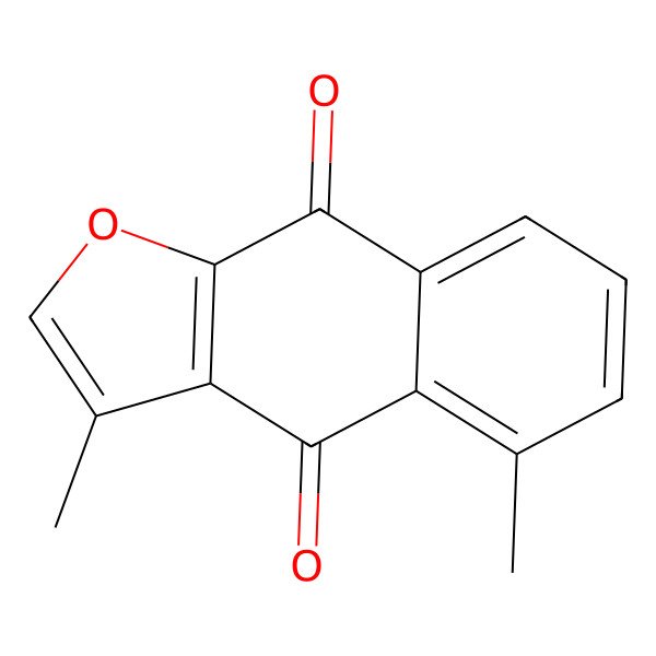 2D Structure of Naphtho(2,3-b)furan-4,9-dione, 3,5-dimethyl- 2D Structure of Naphtho(2,3-b)furan-4,9-dione, 3,5-dimethyl-