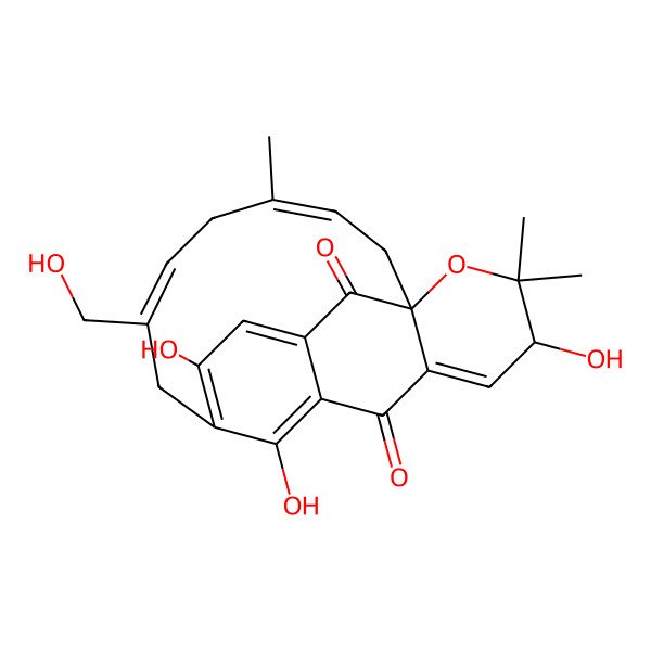 2D Structure of Napyradiomycin B