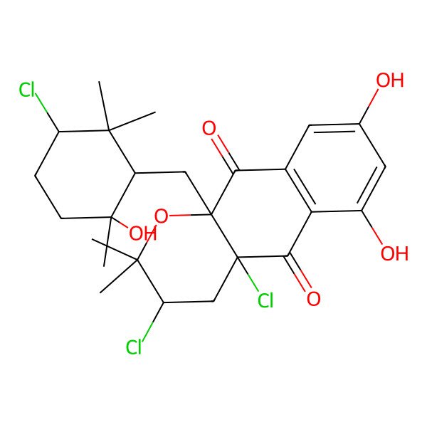 2D Structure of Napyradiomycin B4