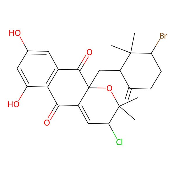 2D Structure of Napyradiomycin E