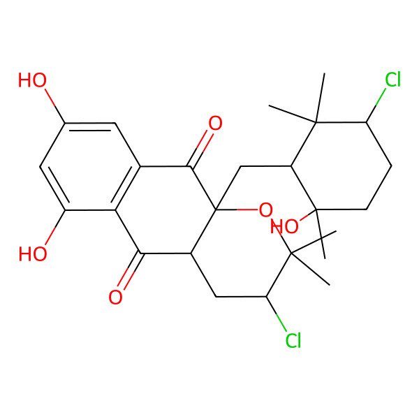 2D Structure of Napyradiomycin F