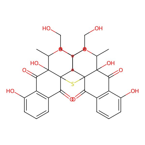 2D Structure of Naquihexcin B