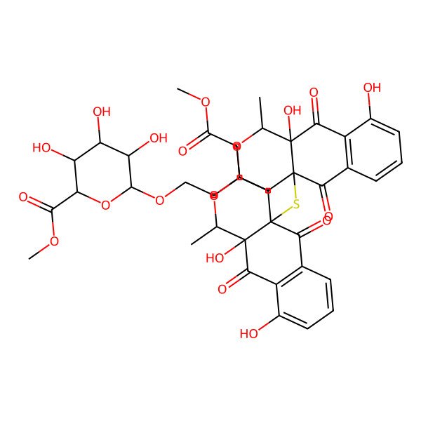 2D Structure of Naquihexcin I