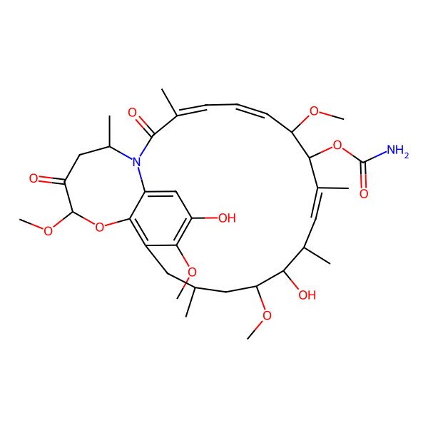 2D Structure of Natalamycin A