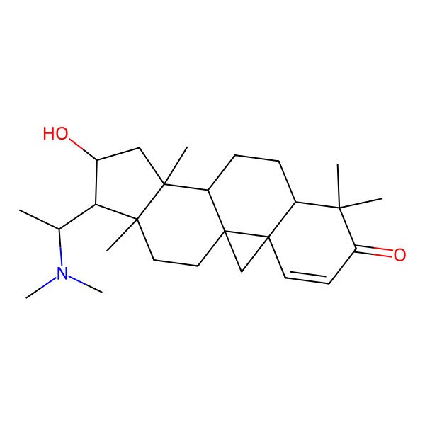 2D Structure of Nb-dimethylcyclobuxoviricine