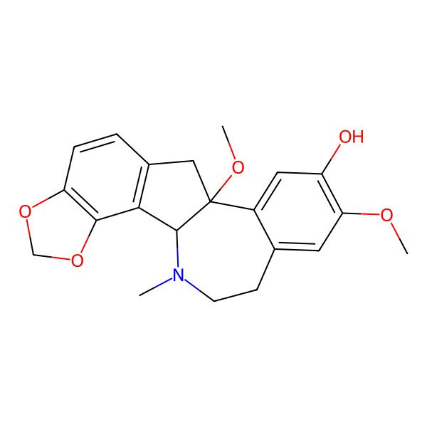 2D Structure of Ncgc00385306-01_C21H23NO5_
