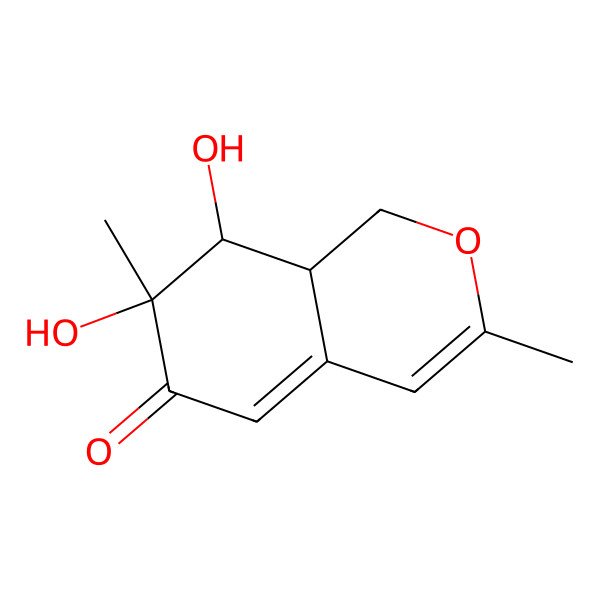 2D Structure of Nemanecin C