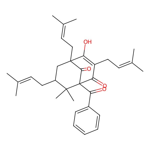 2D Structure of Nemorosone