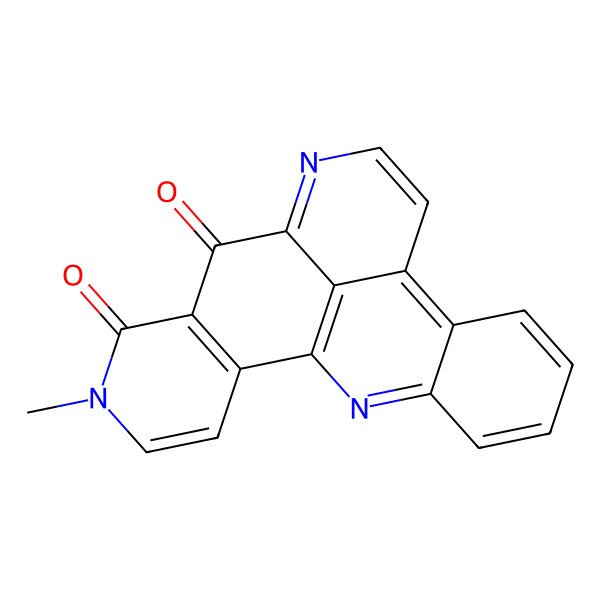 2D Structure of Neoamphimedine