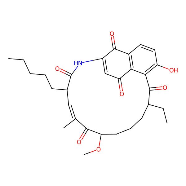 2D Structure of Neoansamycin A