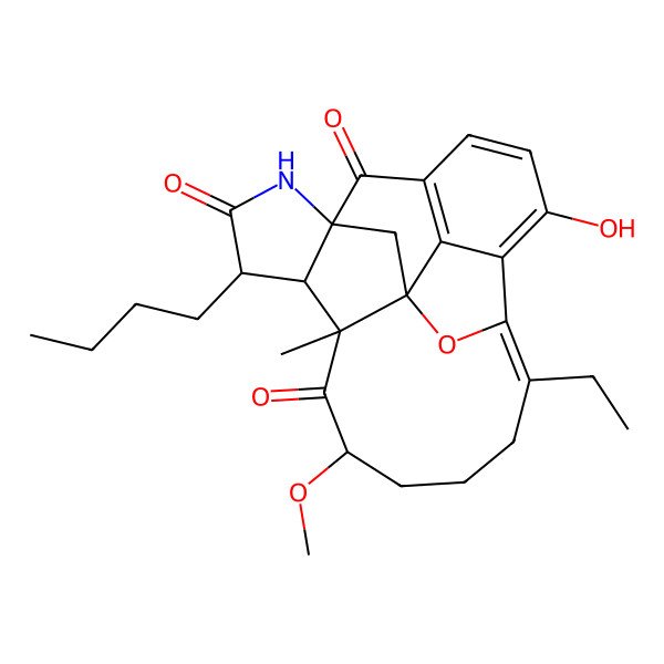 2D Structure of Neoansamycin C