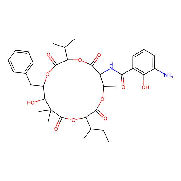 2D Structure of Neoantimycin D