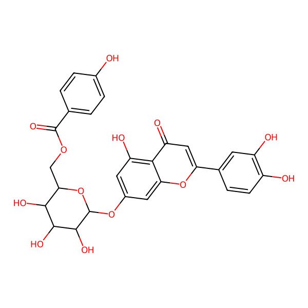 2D Structure of Neobignonoside 2D Structure of Neobignonoside
