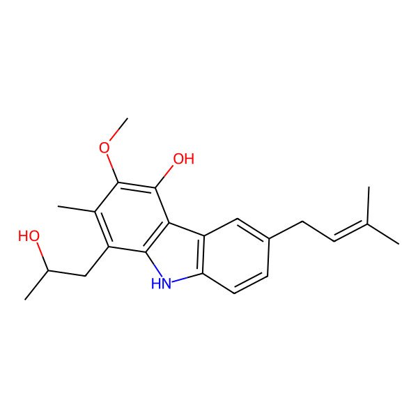 2D Structure of Neocarazostatin B