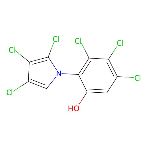 2D Structure of Neopyrrolomycin B