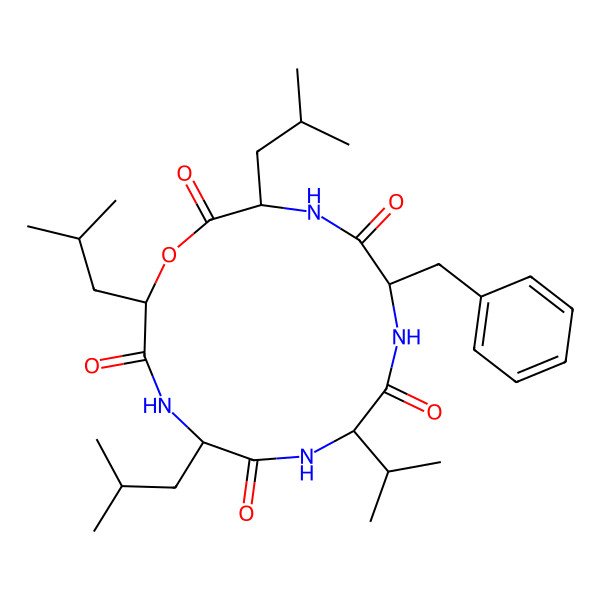 2D Structure of Neosansalvamide