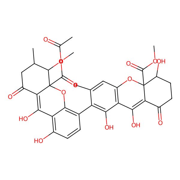 2D Structure of Neosartorin