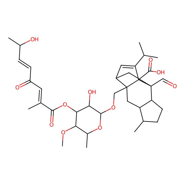 2D Structure of Neosordarin