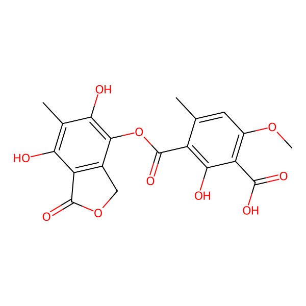 2D Structure of Neothamnolic acid