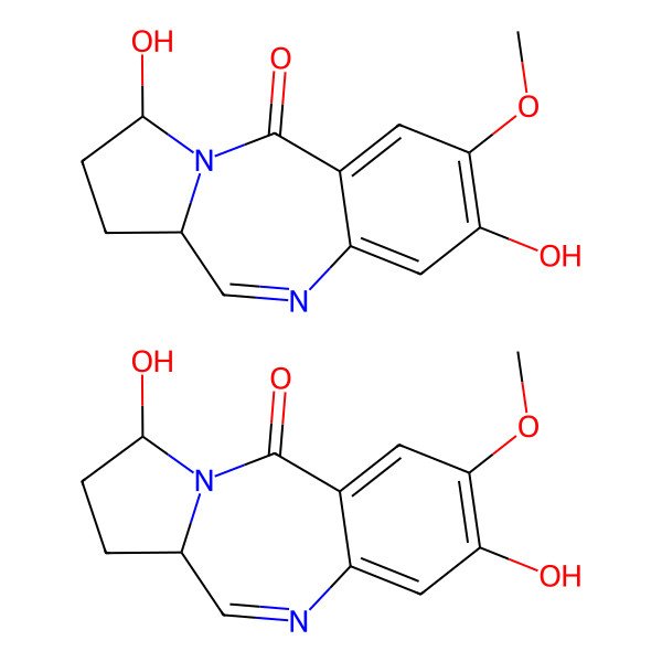 2D Structure of Neothramycin A and neothramycin B