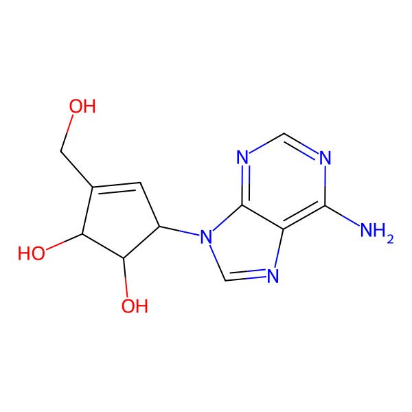 2D Structure of Neplanocin A