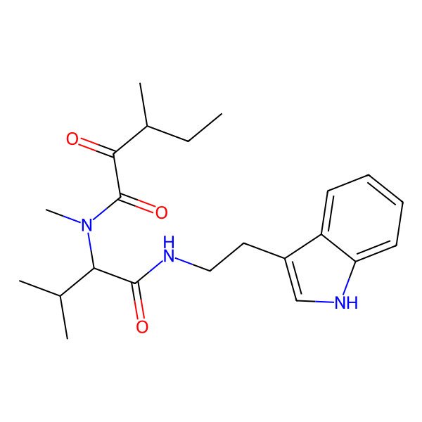 2D Structure of Nevaltophin D
