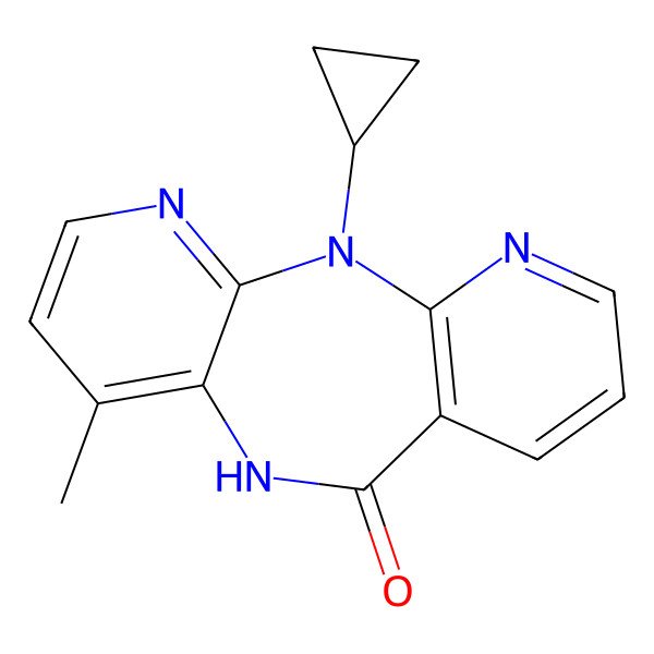 2D Structure of Nevirapine