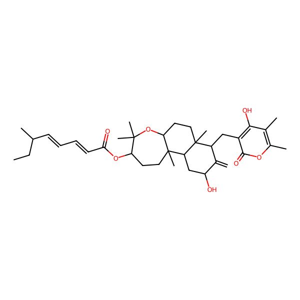 2D Structure of NF 00659A(sub 1)