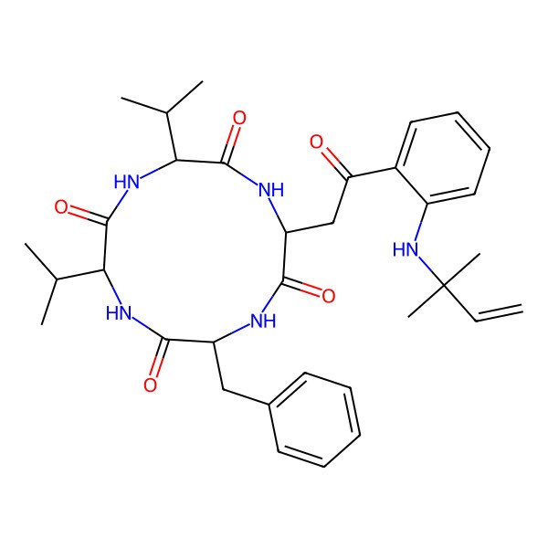 2D Structure of Nidulanin A