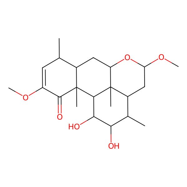 2D Structure of Nigakihemiacetal F 2D Structure of Nigakihemiacetal F