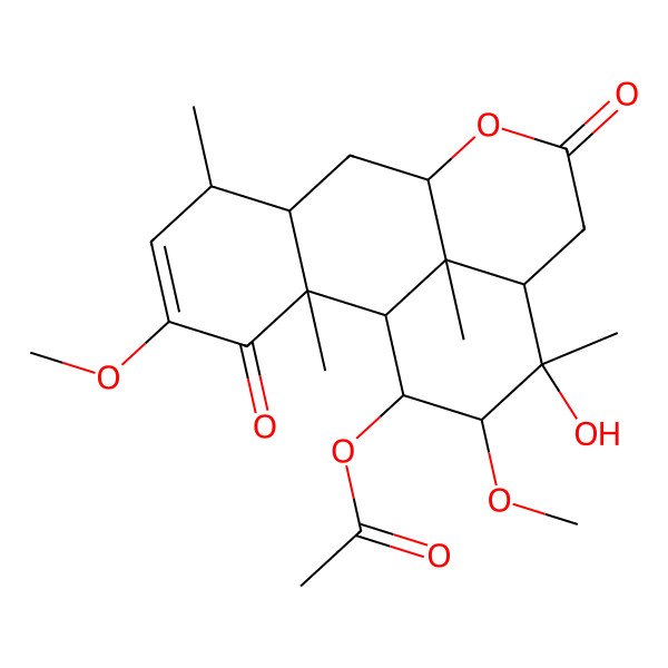 2D Structure of Nigakilactone E 2D Structure of Nigakilactone E