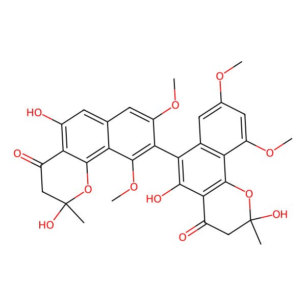 2D Structure of Nigerasperone B