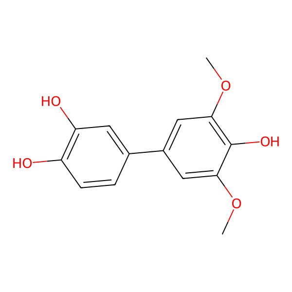 2D Structure of Nigrolineabiphenyl A