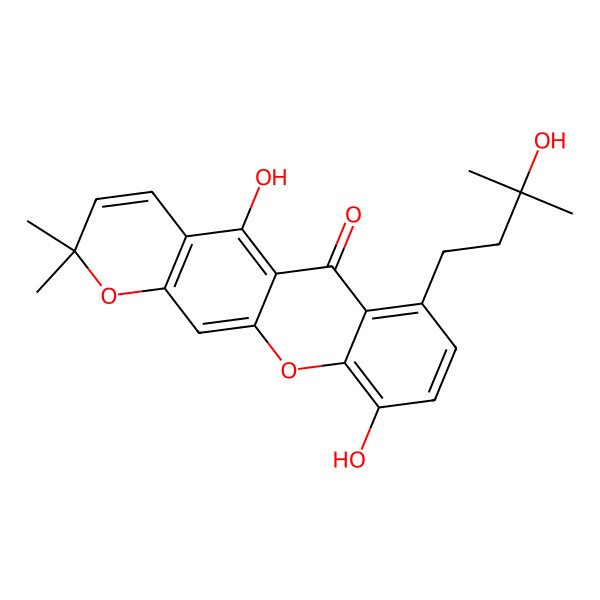 2D Structure of Nigrolineaxanthone M