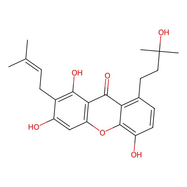 2D Structure of Nigrolineaxanthone N
