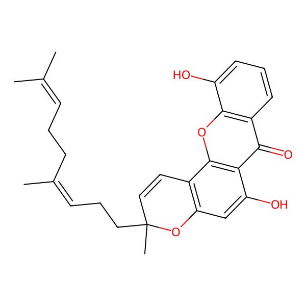 2D Structure of Nigrolineaxanthone S
