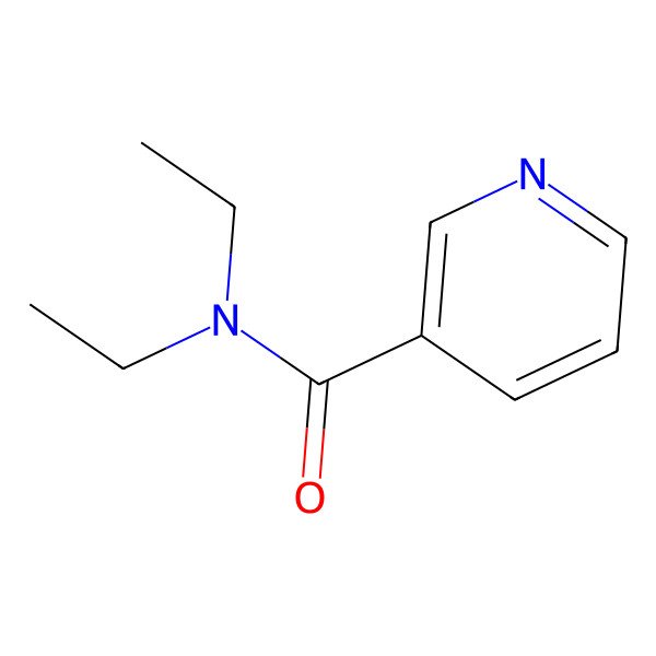 2D Structure of Nikethamide