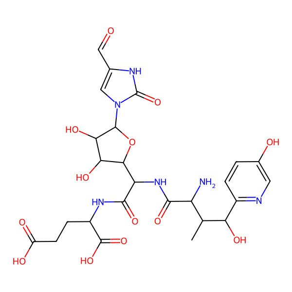 2D Structure of Nikkomycin I