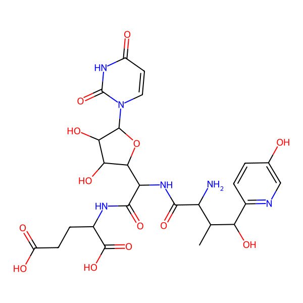 2D Structure of Nikkomycin J