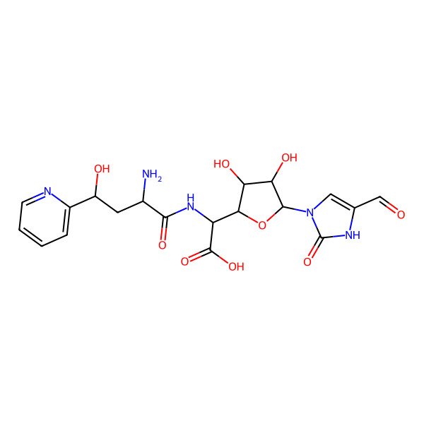 2D Structure of Nikkomycin Kx