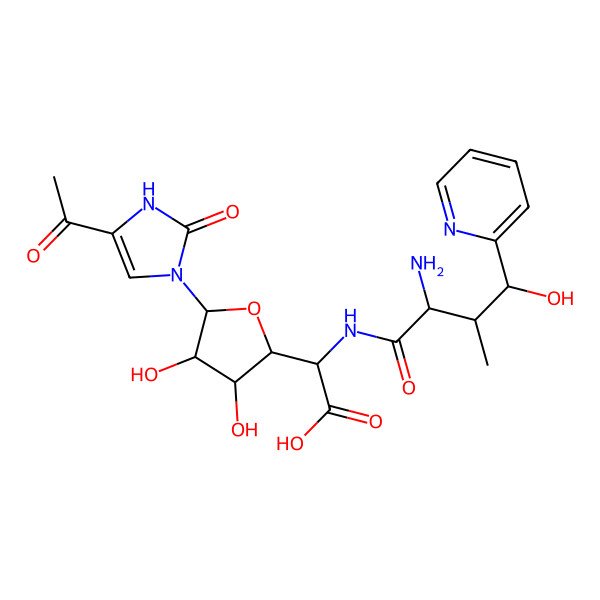 2D Structure of Nikkomycin Lx