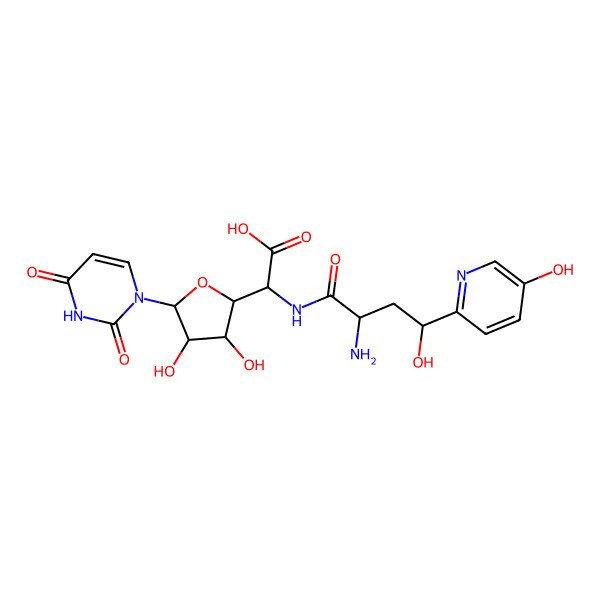 2D Structure of Nikkomycin OZ
