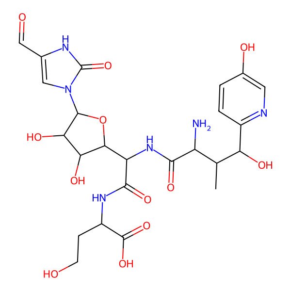 2D Structure of Nikkomycin QX