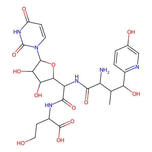 2D Structure of Nikkomycin QZ