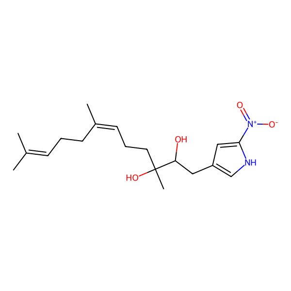 2D Structure of Nitropyrrolin A
