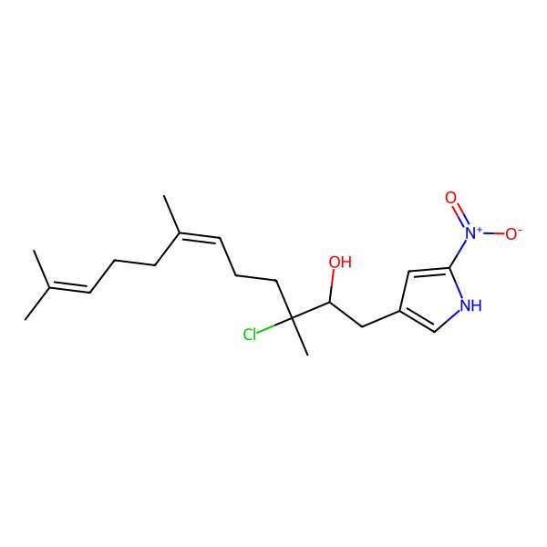 2D Structure of Nitropyrrolin C