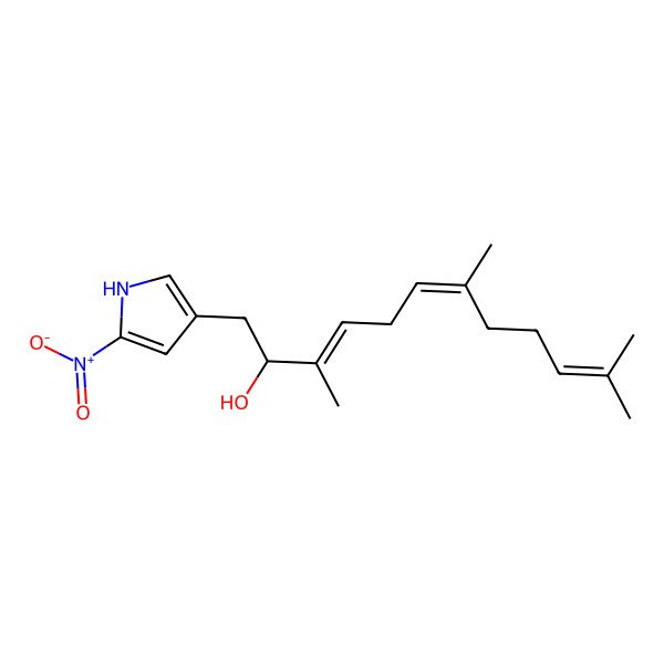 2D Structure of Nitropyrrolin D