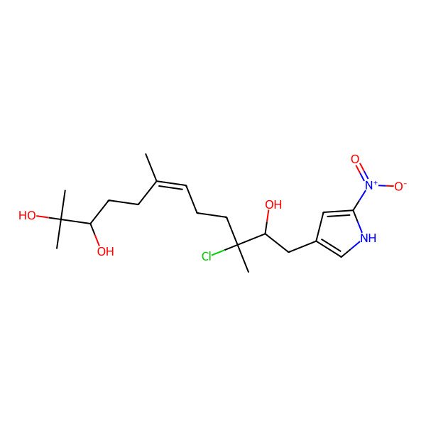 2D Structure of Nitropyrrolin E