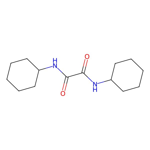 2D Structure of N,N'-Dicyclohexyloxamide