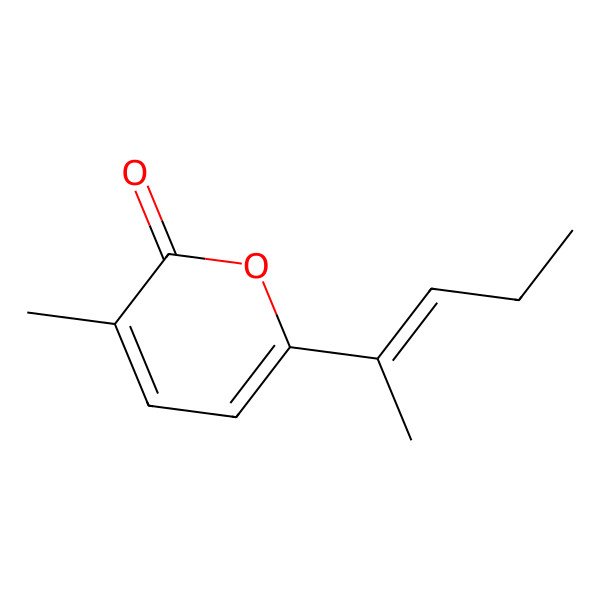 2D Structure of Nocapyrone F